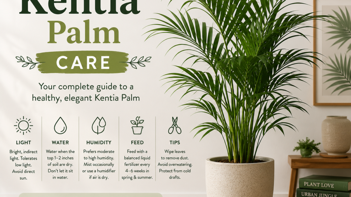 Kentia Palm Care: A Complete Guide