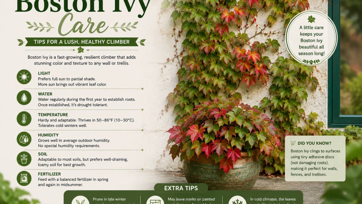 Boston Ivy Care: A Complete Guide