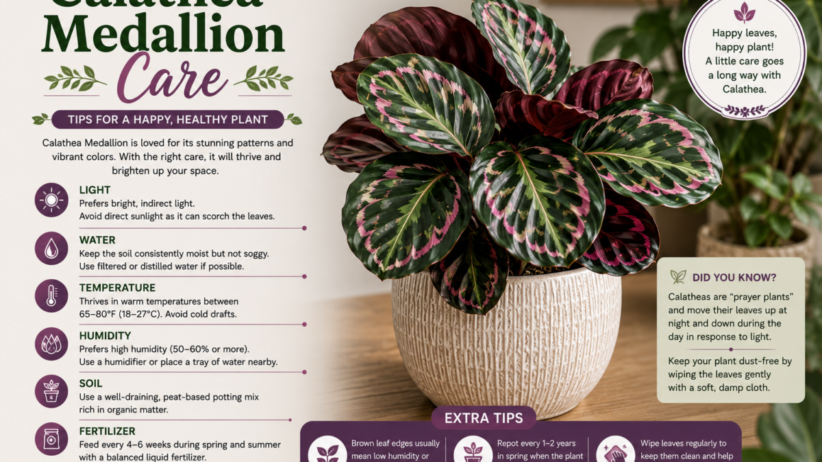 Calathea Medallion Care: A Complete Guide