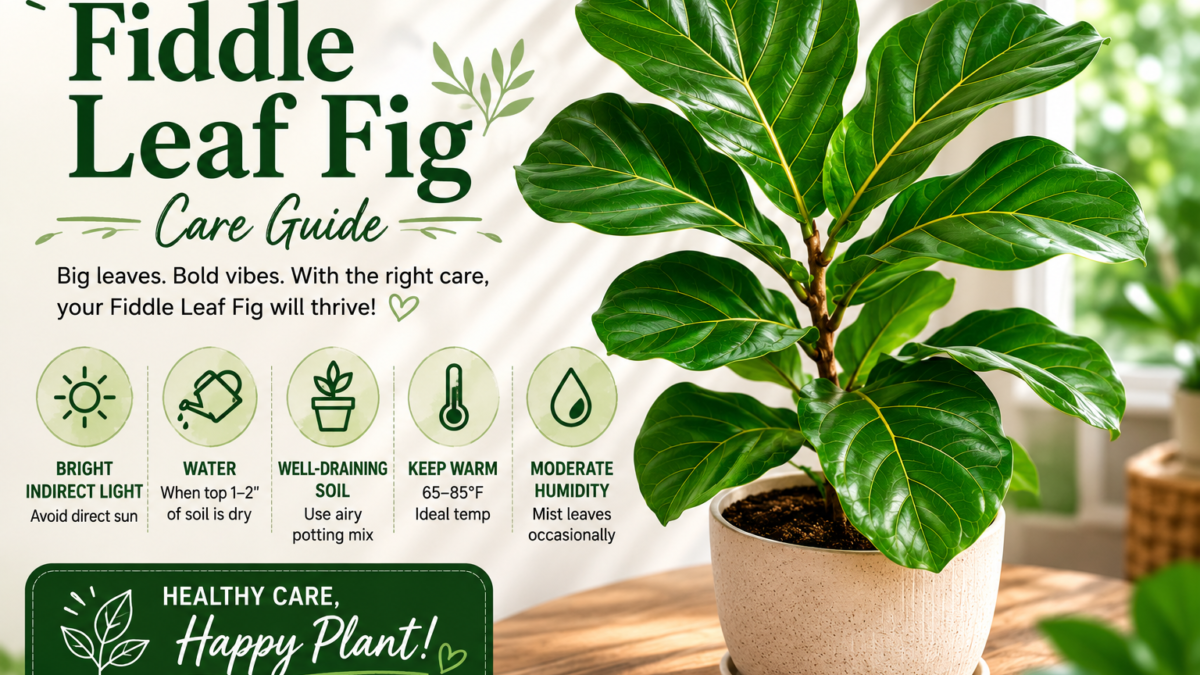 Fiddle Leaf Fig Care: A Complete Guide
