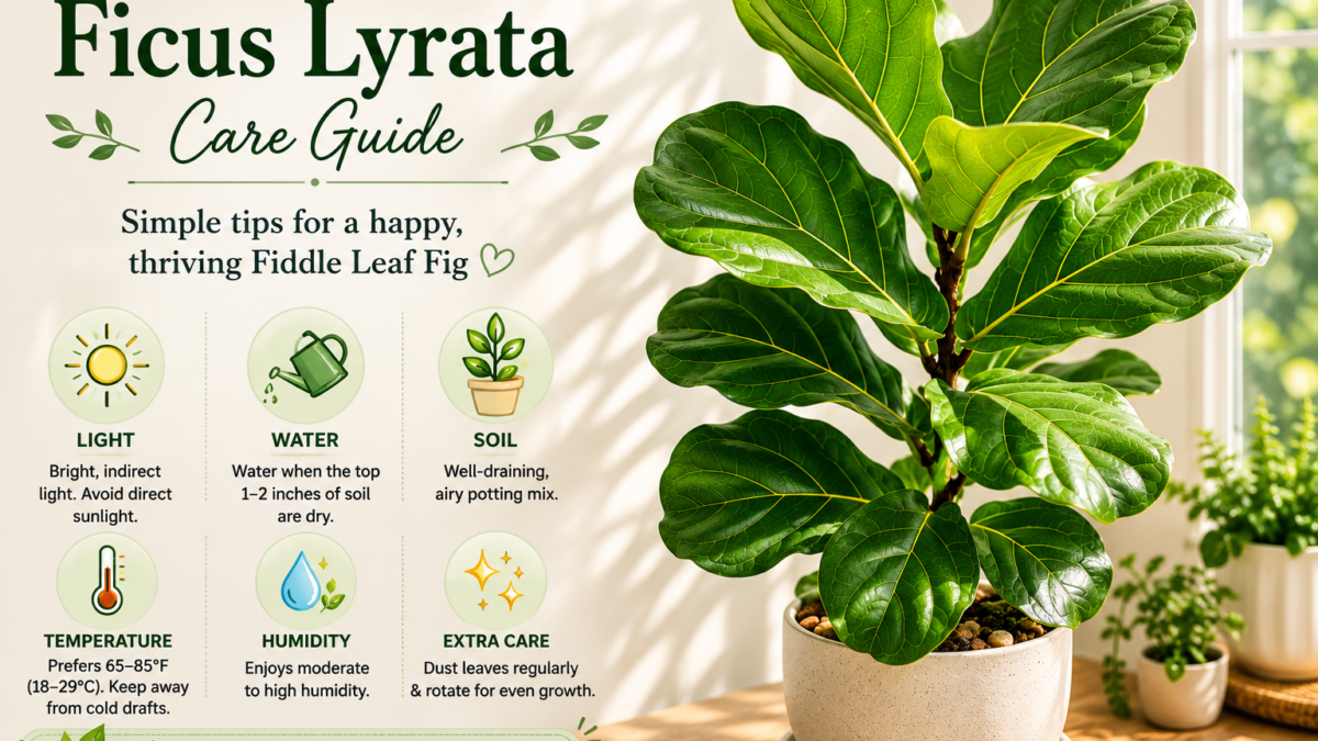 Ficus Lyrata Care: A Complete Guide