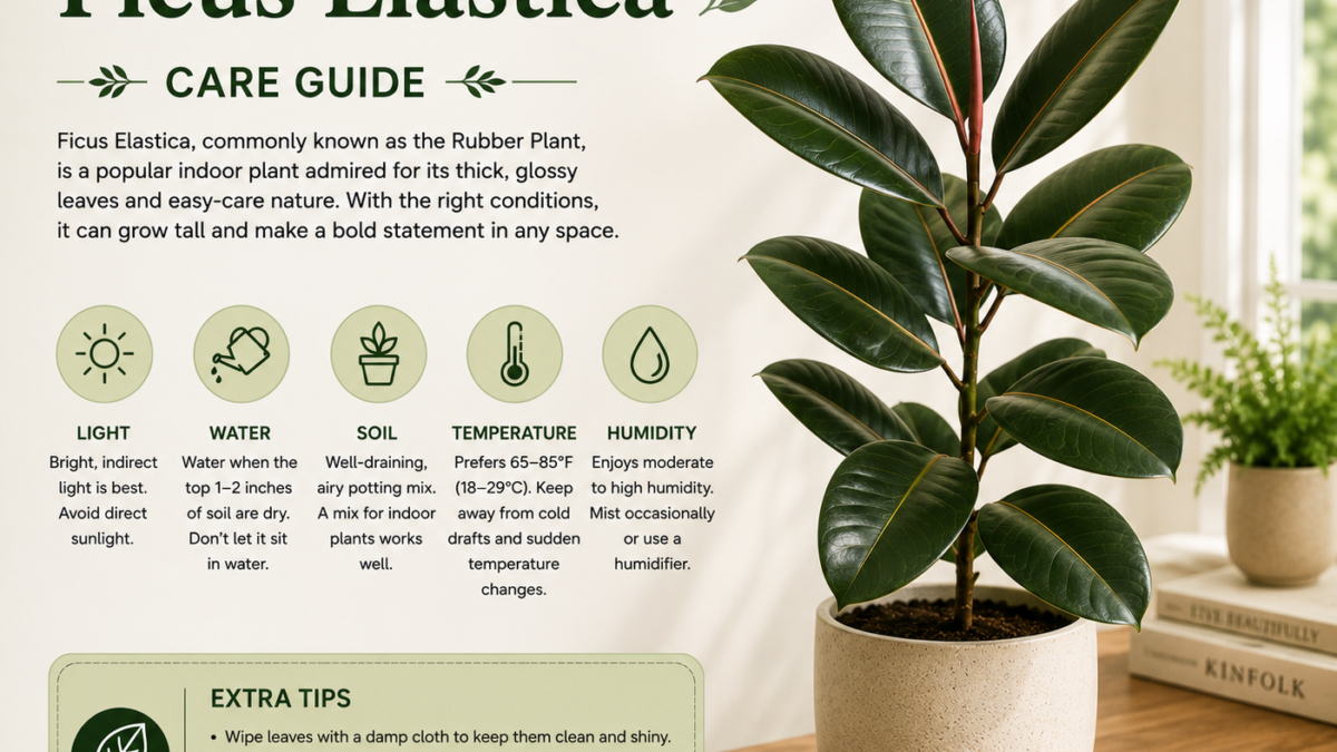 Ficus Elastica Care: A Complete Guide