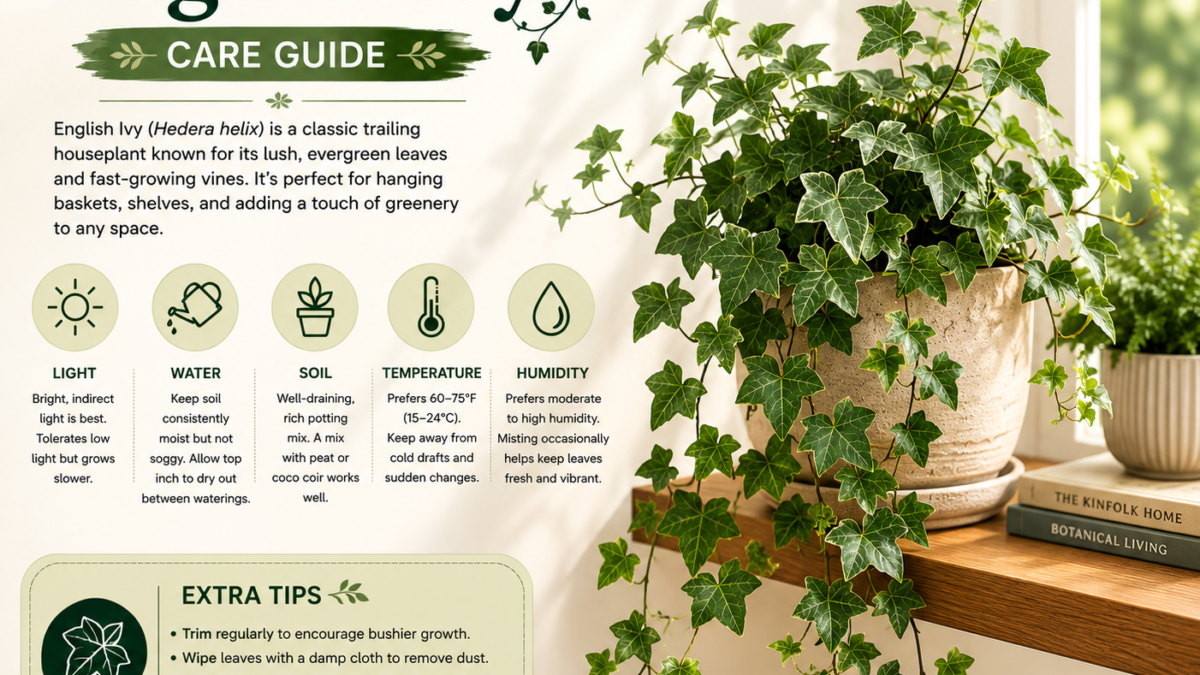 English Ivy Care: A Complete Guide