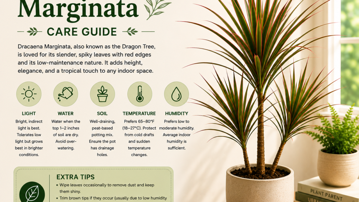 Dracaena Marginata Care: A Complete Guide