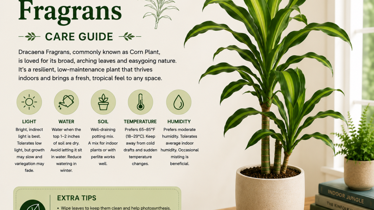 Dracaena Fragrans Care: A Complete Guide