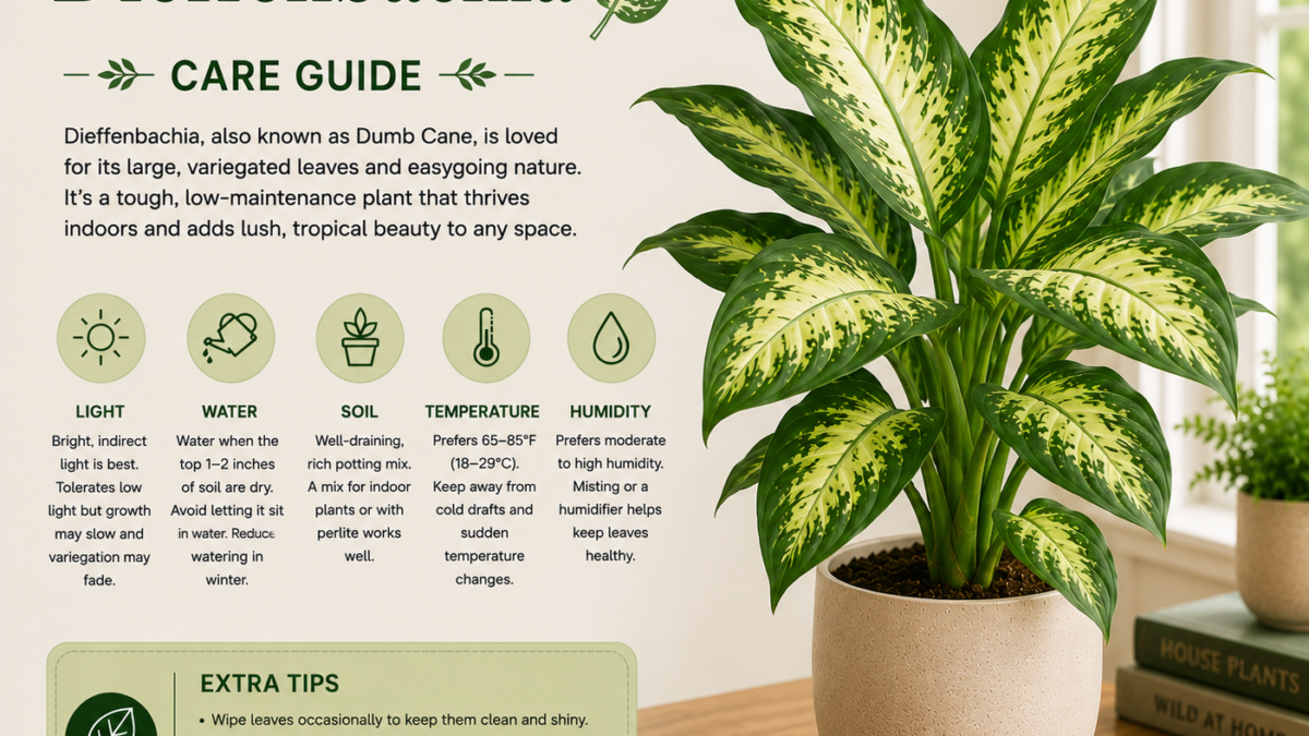 Dieffenbachia Care: A Complete Guide