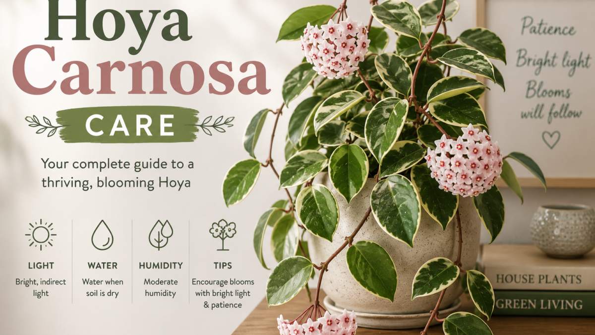 Hoya Carnosa Care: A Complete Guide