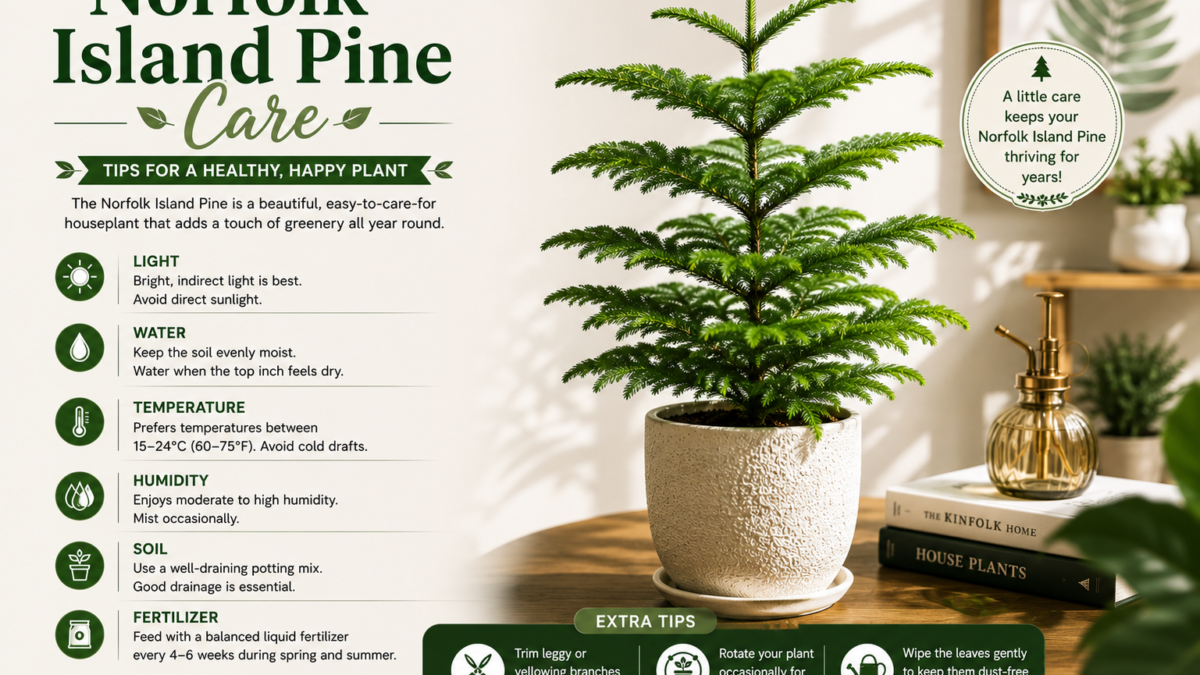 Norfolk Island Pine Care: A Complete Guide