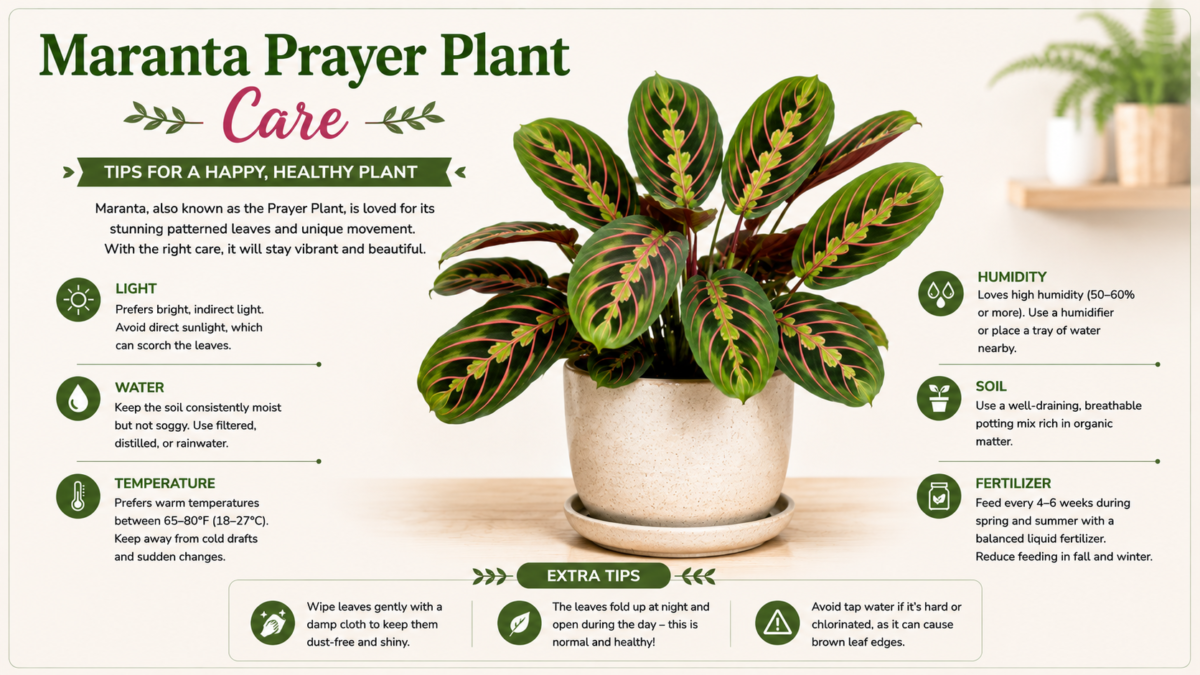 Maranta Prayer Plant Care: A Complete Guide